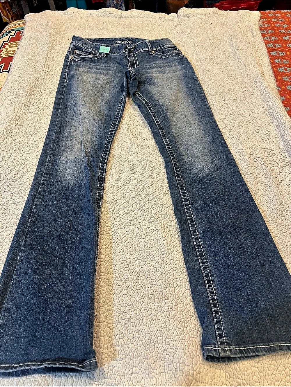 Maurices Flare Leg Jeans in Blue
